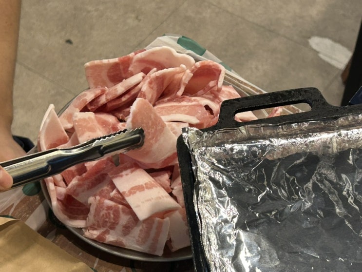  오포 능평동 냉동 삼겹살 맛집 :: 레트로 냉삼집 오포상회