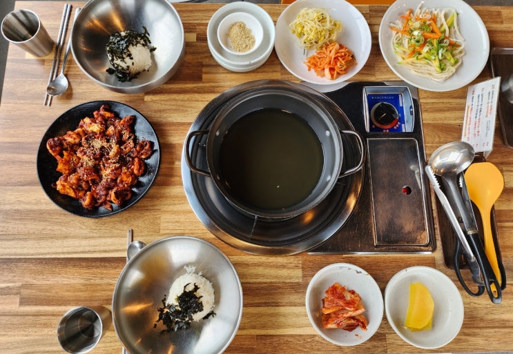  [의왕 왕송호수 맛집] 쭈꾸미의왕 / 직화쭈꾸미 + 들깨칼국수 세트
