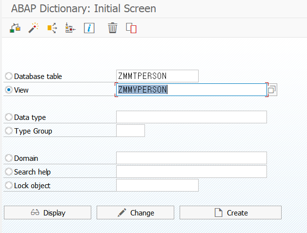  [SAP ABAP] 유지보수 뷰(DATA MAINTENANCE VIEW)를 만들어보자! [1탄]