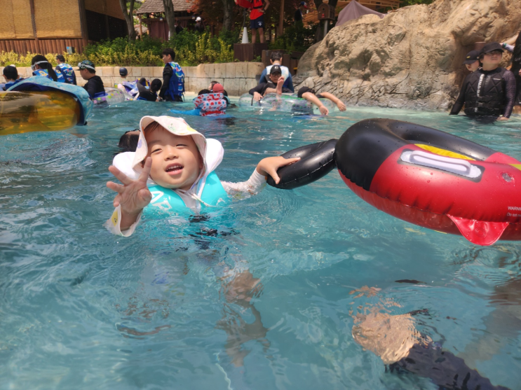  용인 캐리비안베이 4살 아이랑 후기 (일요일, 주차, 준비물, 이용꿀팁)