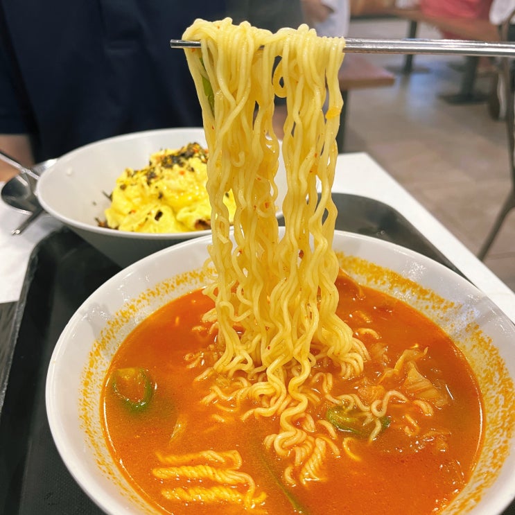  김포현대아울렛 짱아치라면 맛집 스쿨푸드 내돈내산
