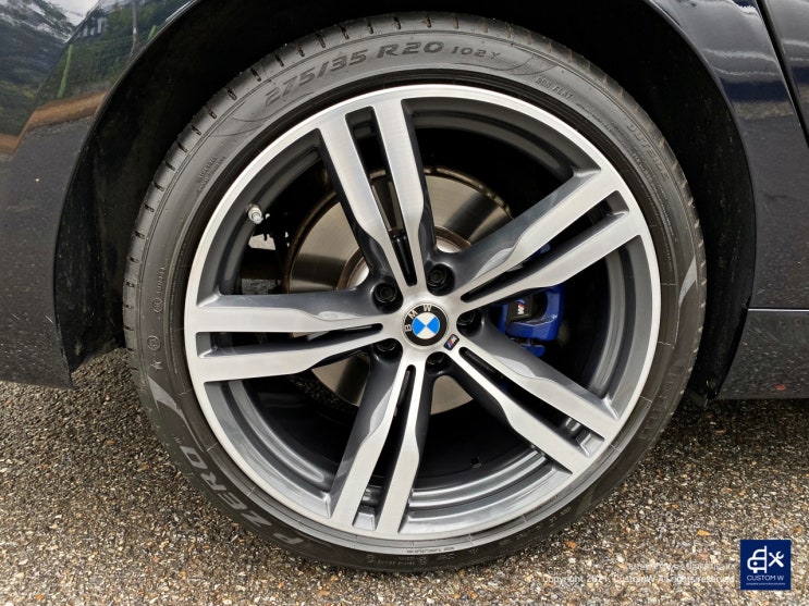 BMW 6GT 640i 648M 다이아몬드 컷팅 휠수리 휠복원