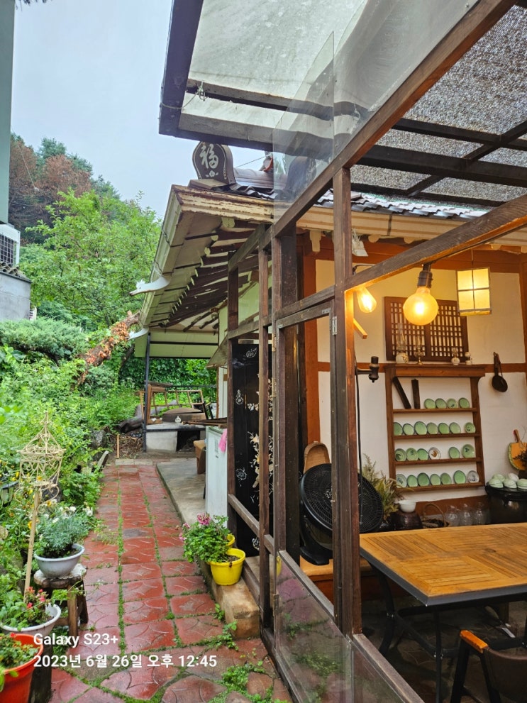  송암동 돌담삼계탕, 카페같은 삼계탕 맛집