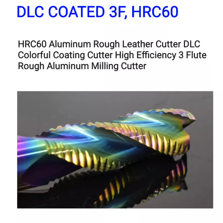  DLC endmill Hrc60