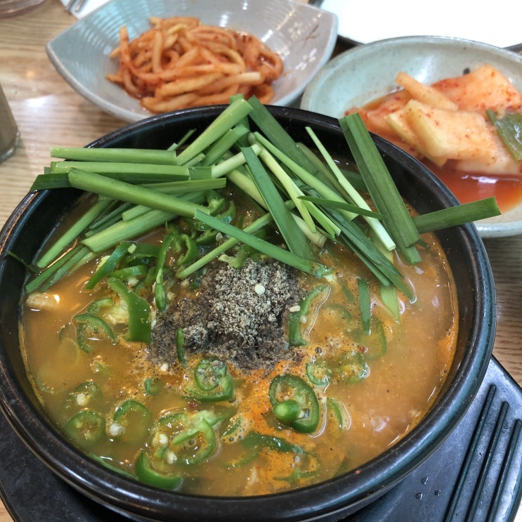  송도 순대국 맛집 신의주찹쌀순대 먹고 포장까지 했어요