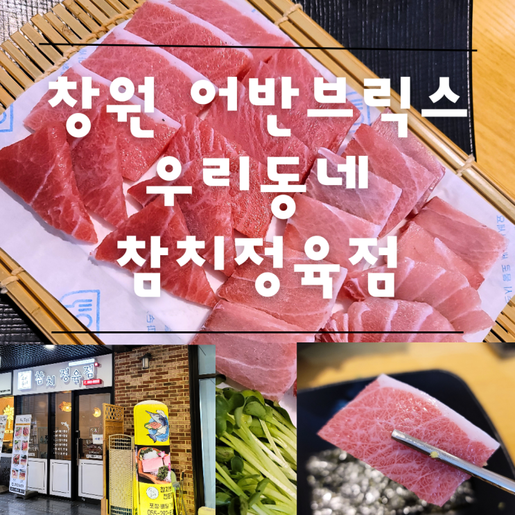  우리동네 참치정육점 창원 중동 어반브릭스, 유니시티 맛집 :: 참치 뱃살 전문점 (어종별, 부위별 차이)