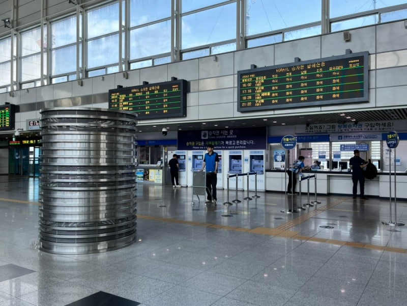 서대전역 시간표 주차장 주차 KTX 호남선 노선 물품보관함