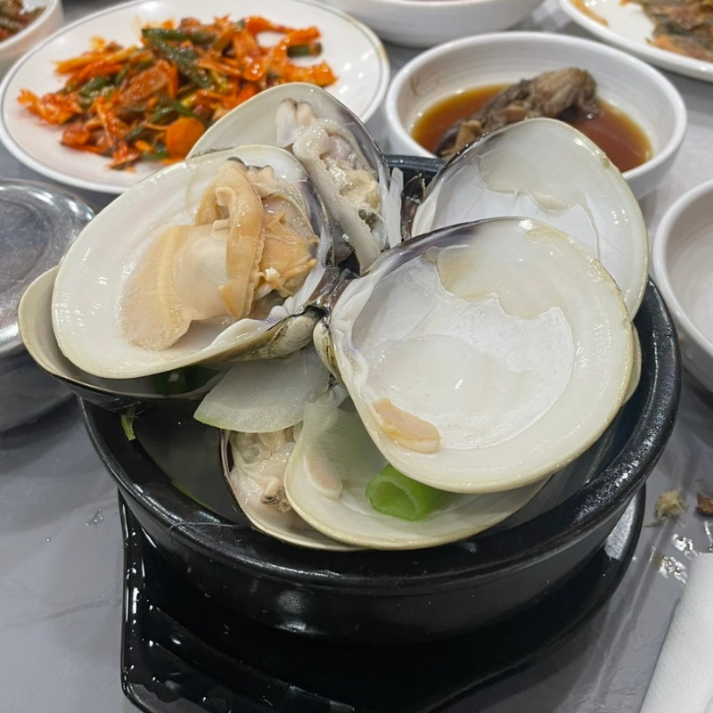 전주 중화산동 맛집 섬마을, 백합탕&백합죽