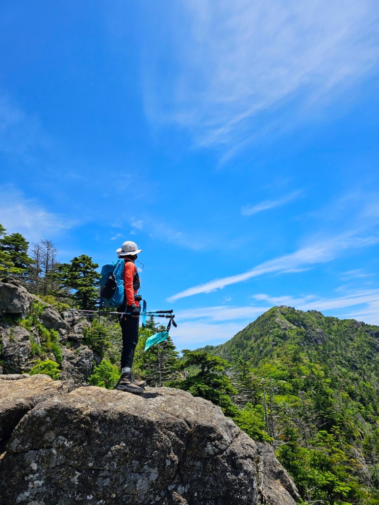  지리산 등산코스 지리산 백무동 천왕봉 코스