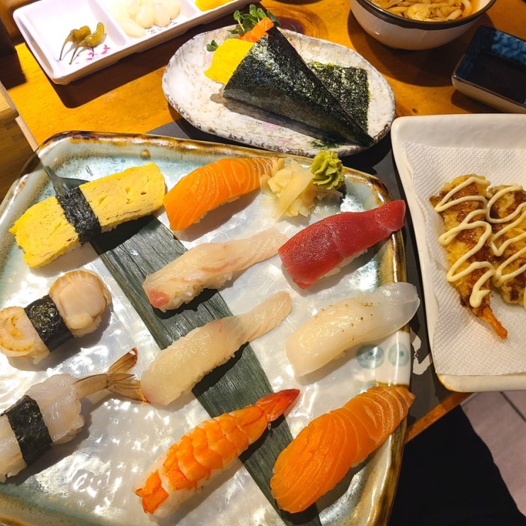  [동작] 샐러드와 우동이 무료인 노량진 초밥 맛집, 스시준