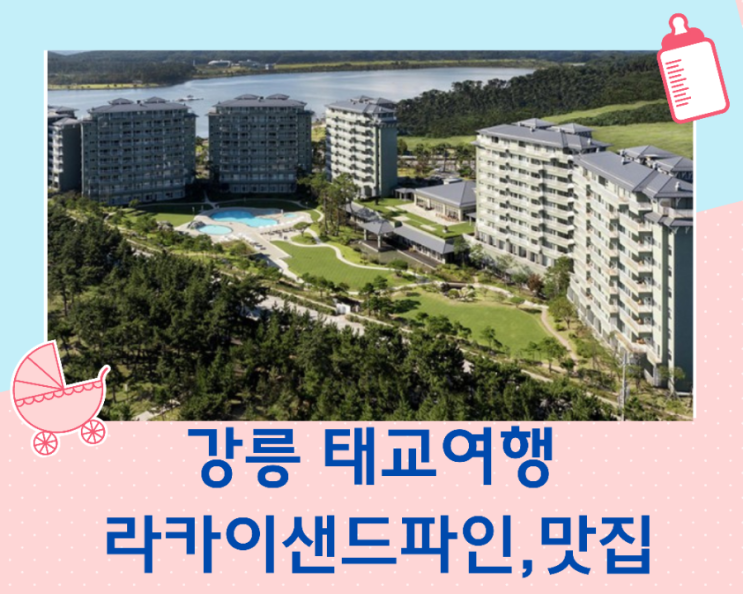  뒤늦은 태교여행기  라카이 샌드파인 리조트