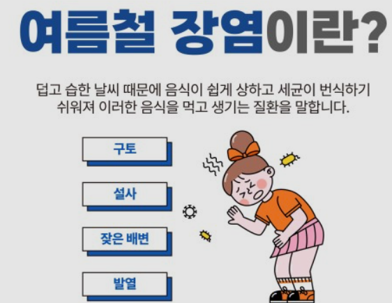 여름철 장염 증상 & 장염 빨리 낫는 꿀팁 5가지 알려 드려요. : 네이버 블로그
