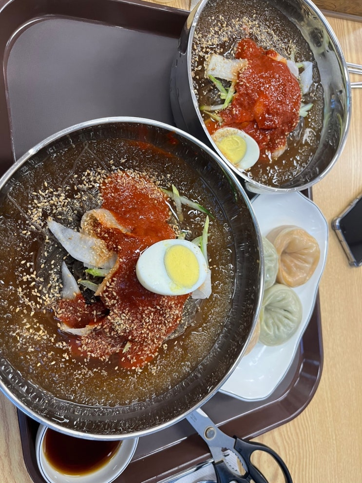  광명역 맛집 후기  :: 송주불냉면 KTX광명점
