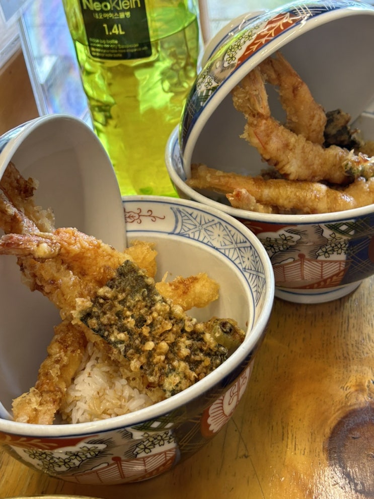  체크인챌린지 [4] 첫 텐동 냠냠