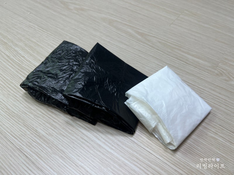 비닐봉지 정리 비닐봉투 깔끔하게 접는법