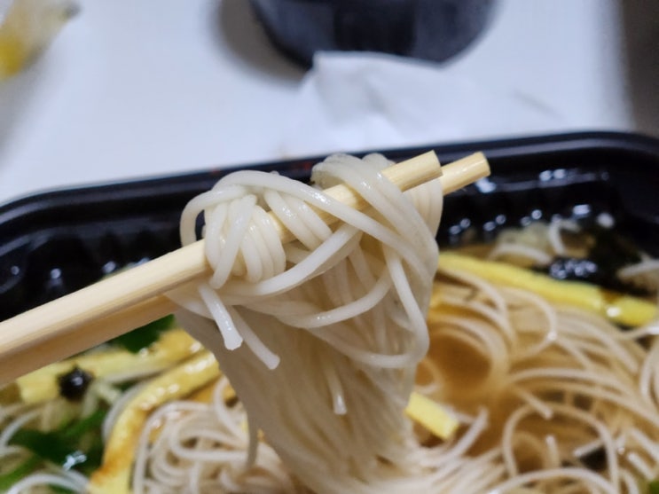 거제 황해국수&돈가스 후기, 거제배달추천집, 비빔국수 맛집