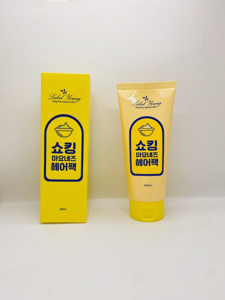 라벨영 쇼킹마요네즈헤어팩 일주일 사용 솔직 후기