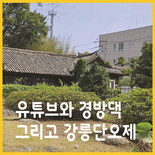  유튜브와 경방댁 그리고 강릉단오제