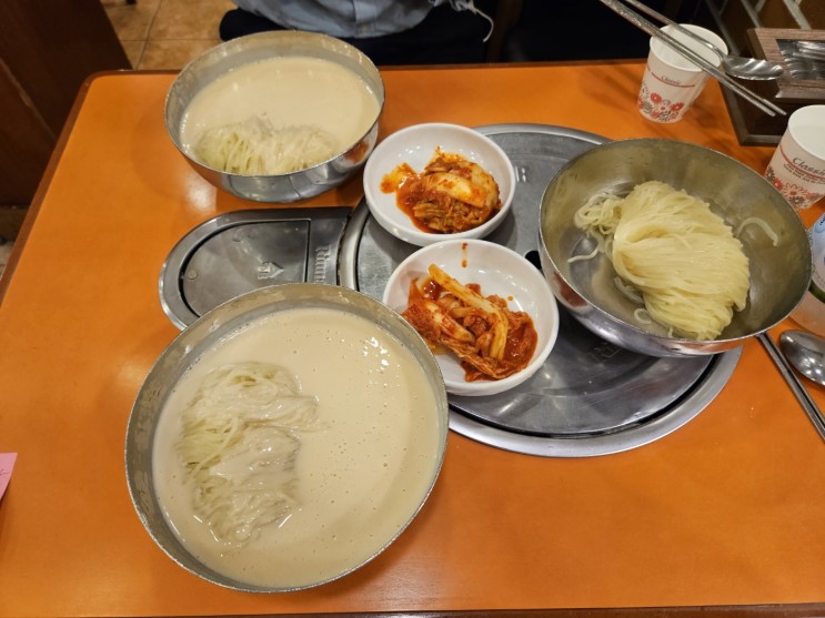 [가시 Food실록] 서울 시청역 전통이 있는 콩국수 맛집 진주회관