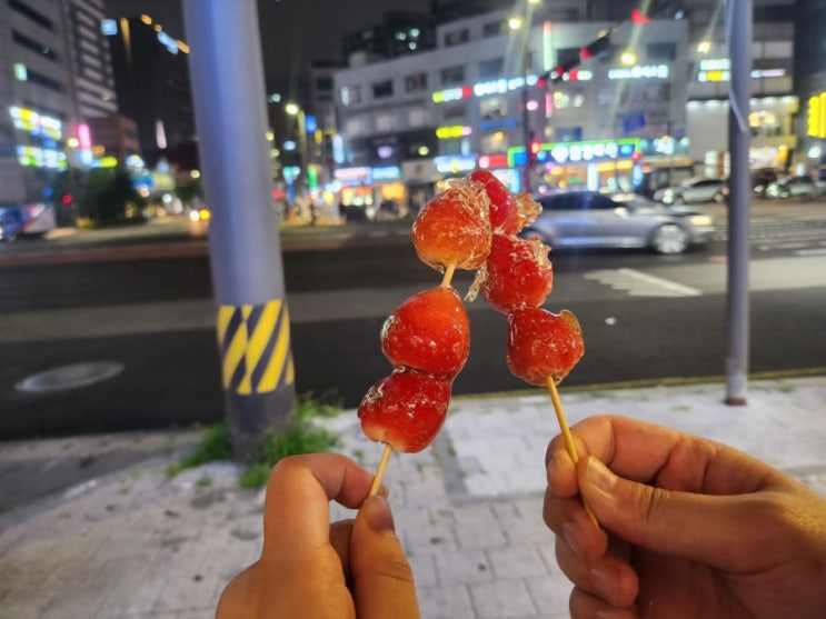  아이스크림샵 가성비 탕후루, 젊은사장탕후루, 딸기탕후루