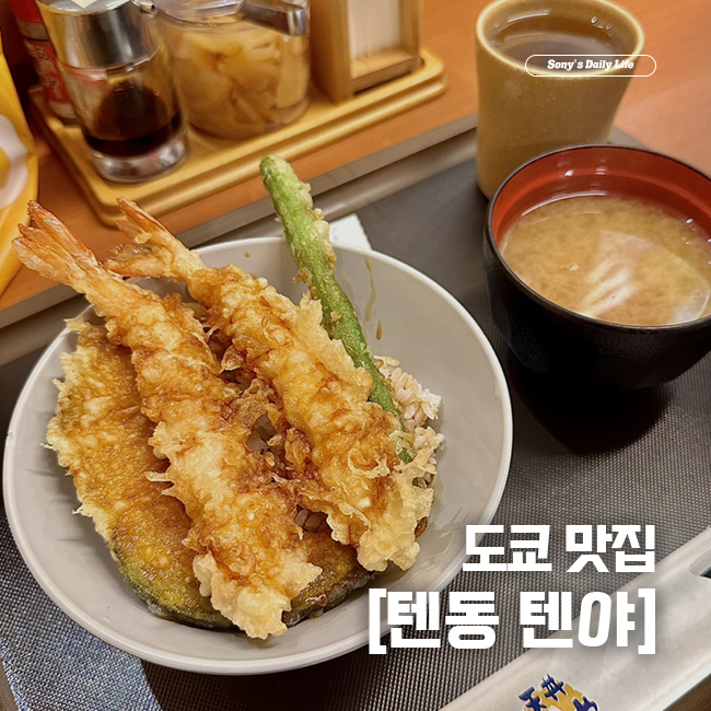  [도쿄 맛집] 시부야 가성비 텐동 맛집, 텐동 텐야