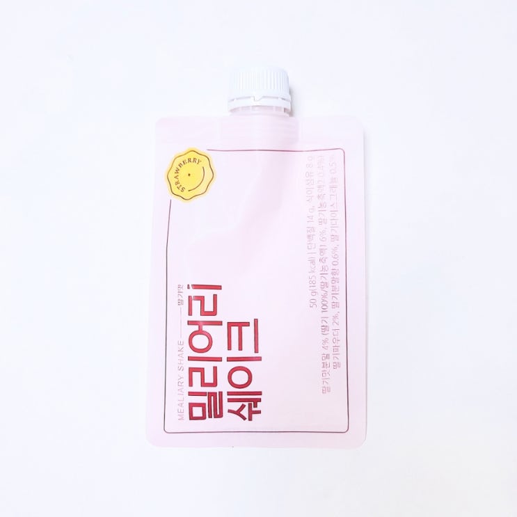  맛있는 딸기우유맛 밀리어리 단백질쉐이크 시음 후기