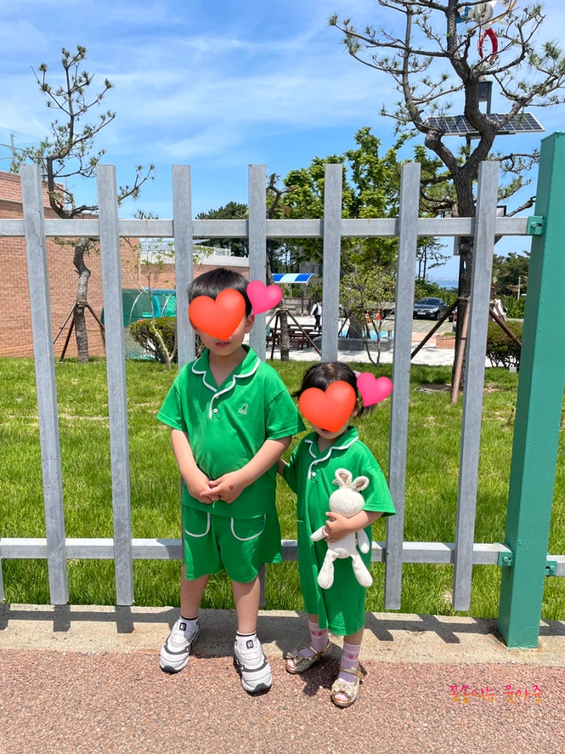 캉골 키즈 6,4살 남매룩/ 피케 티셔츠 원피스 여름옷