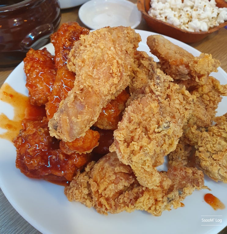  고터 한신치킨호프 / 뜻밖의 핫플, 치킨 수제비 맛집