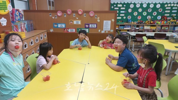  전남도, 초등 돌봄교실 과일간식 공급사업 중단 위기 놓였으나 지속 추진