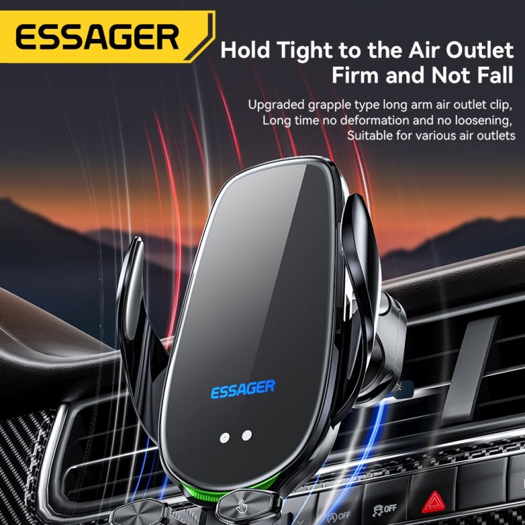 Essager-Qi 15W 무선 충전기 자동차 전화 홀더: 최고 성능과 친절한 가격을 만나다!