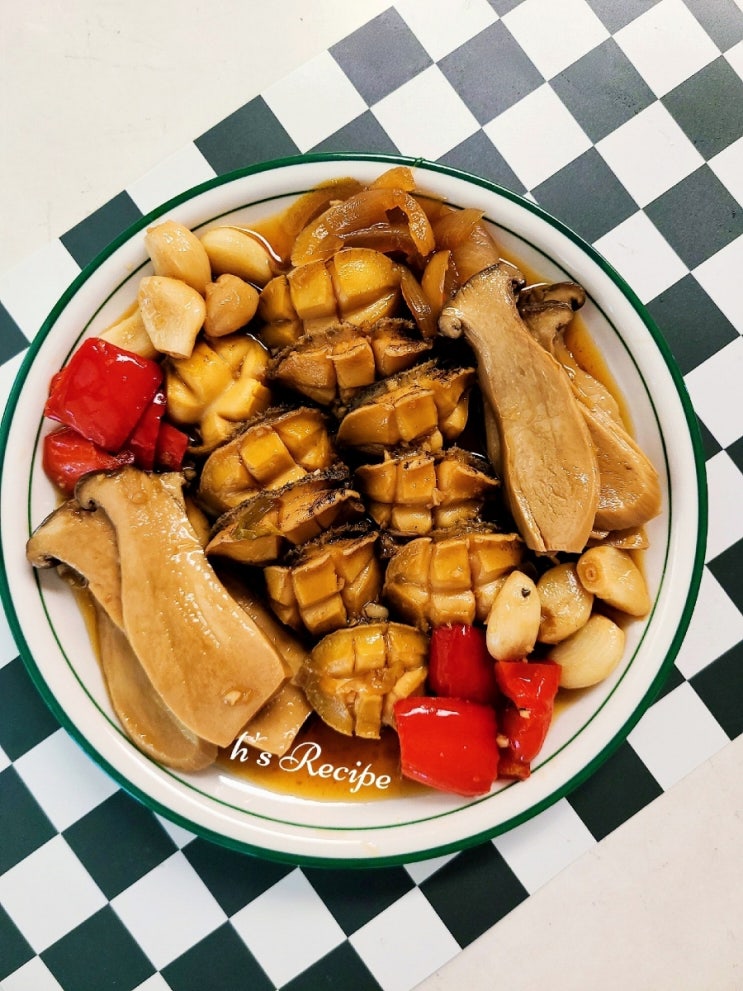 새송이버섯 양파 마늘 전복간장조림 만들기 전복장 담그는법 제철여름음식 밑반찬 요리 새송이버섯 양파 마늘 전복간장조림 만들기 전복장 담그는법 제철여름음식 밑반찬 요리