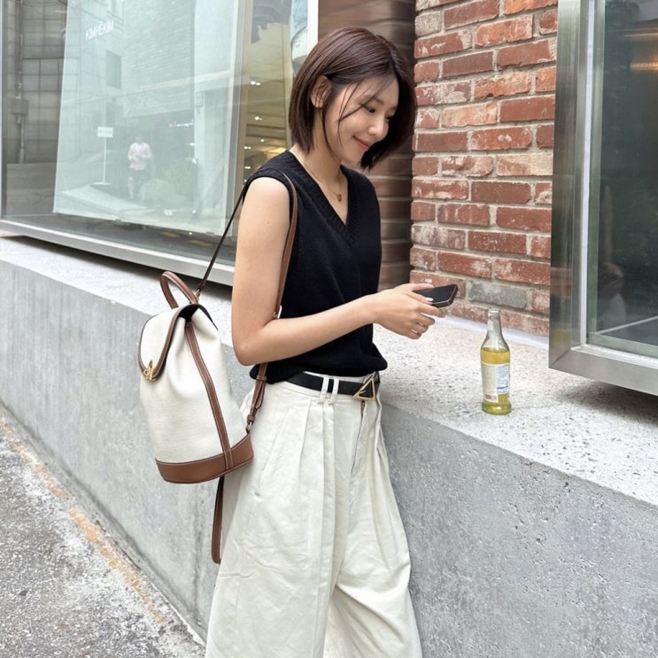  소녀시대 수영 로사케이 가방 20대 30대 여자 여름 백팩으로 추천해!