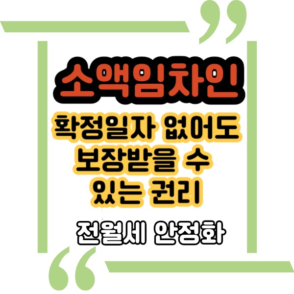  2023년 개정된 소액임차인의 우선변제권, 확정일자 여부와 상관없이 보장받을 권리, 최우선변제권