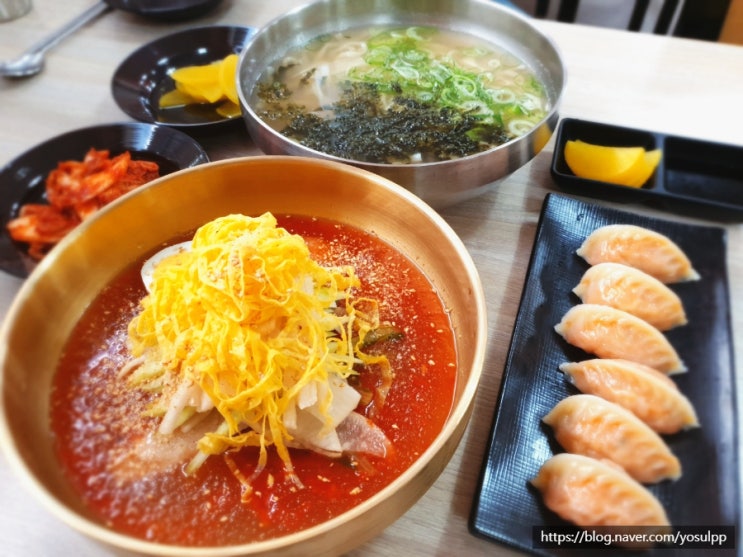 진주 칼국수냉면 구미 냉면 송정동 맛집으로 원탑