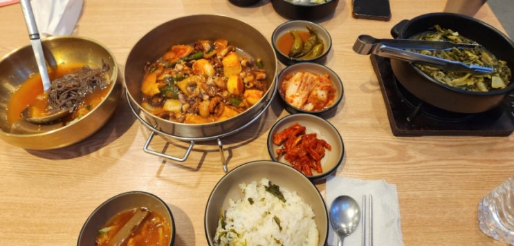  수원 롯데몰 맛집 미스터시래기 든든한 한식 내돈내산 건강 밥집