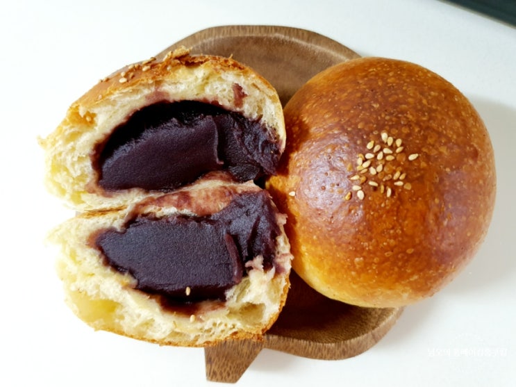  단팥빵 만들기 레시피 쉬운 손반죽 홈베이킹
