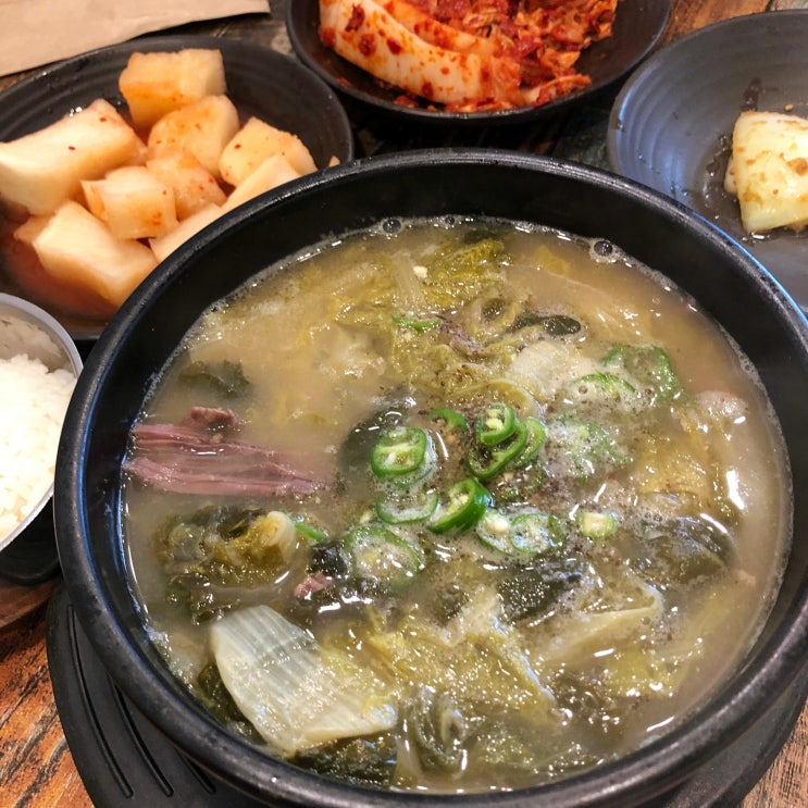  무지락설렁탕 인천 해장국 설렁탕 맛집 재방문도 존맛탱