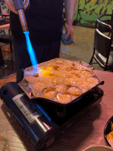  서울 송파 잠실새내 | 힙한 분위기의 안주 맛집 술집 주택가 후기, 퐁당 새우 맛친놈
