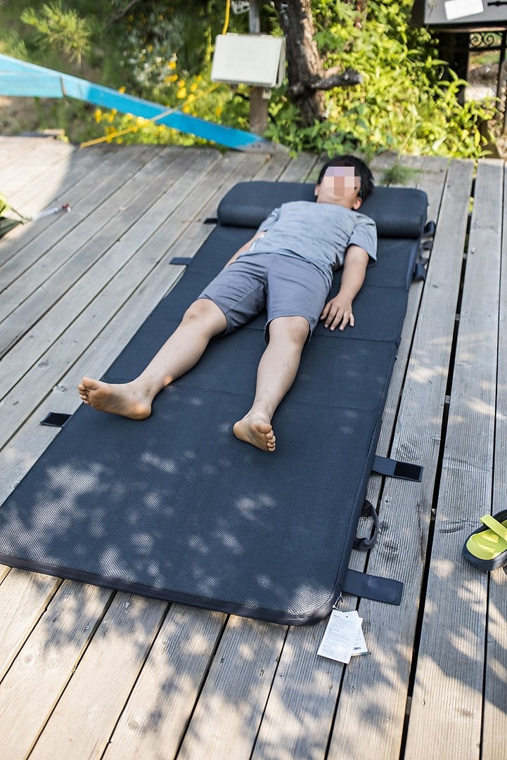 캠핑매트 편한 네이처아머 캠핑 침대 자충매트 추천