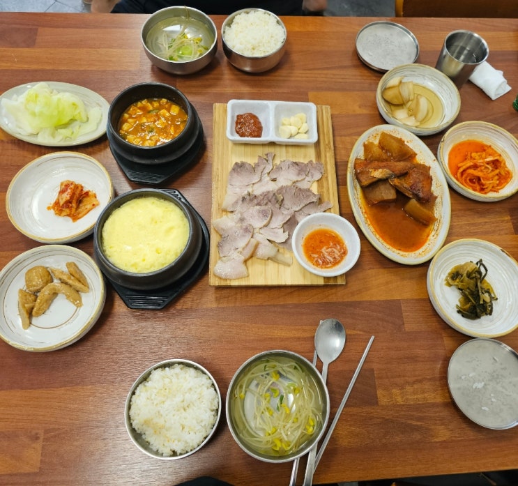  제주도민일상맛집 쌈밥집 전원일기에 다녀왔어요
