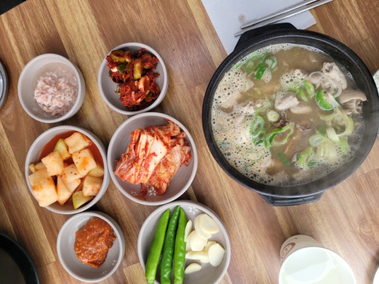  대전 가볼만한 곳 장태산 순대국밥