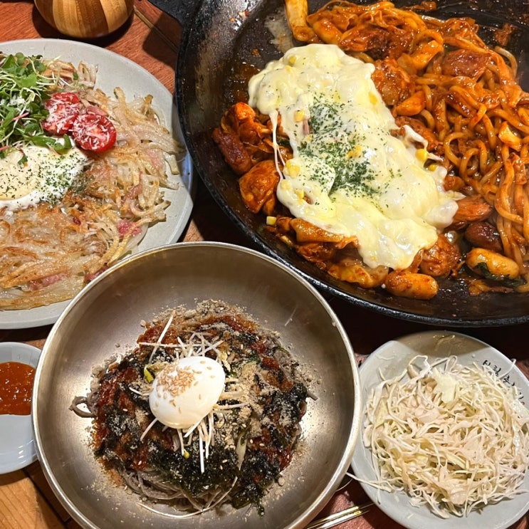  [수원역] 닭갈비가 맛있는 수원 분위기 맛집, 신림춘천집 수원점 (메뉴)