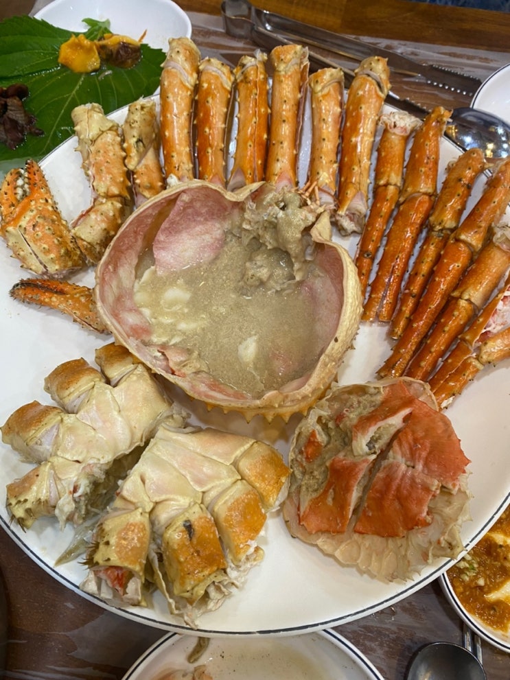  노량진수산시장에서 먹는 맛집 킹크랩_대일수산