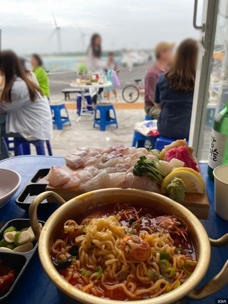  [제주]김녕오라이 : 환승연애2 핫플 돔베사시미 맛집 웨이팅팁