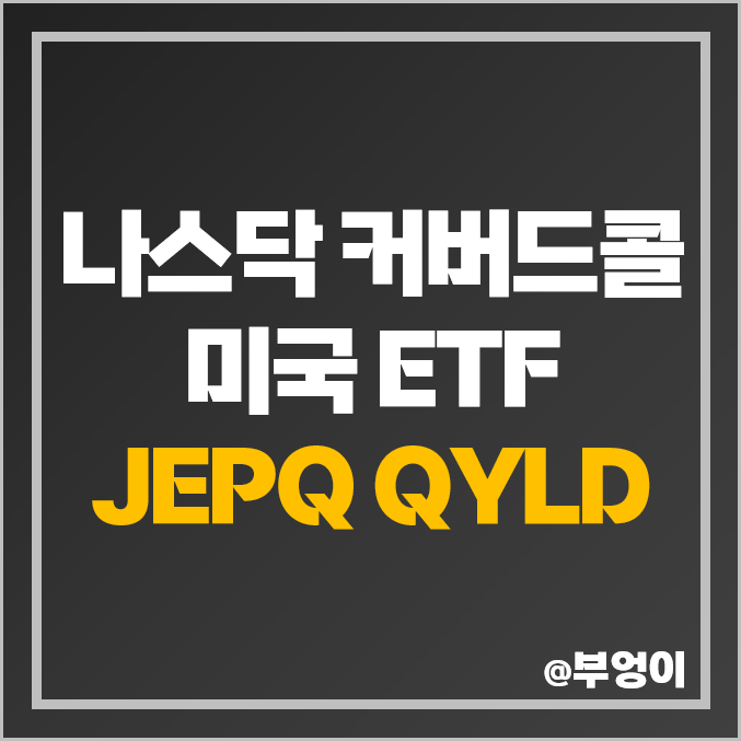 미국 나스닥 커버드콜 JEPQ QYLD ETF 주가, 배당락일, 월배당주 장기 투자 미국 나스닥 커버드콜 JEPQ QYLD ETF 주가, 배당락일, 월배당주 장기 투자