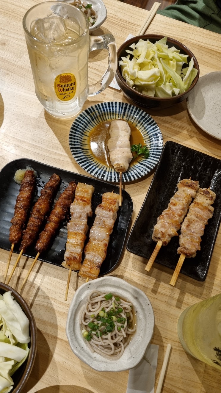  후쿠오카 텐진 야키토리 맛집 하카타 토리카와야키 구