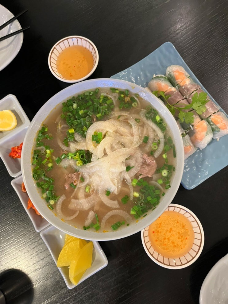  [첨단 맛집] 흐엉쌀국수 ! 흐엉비엣 ! 아는 사람들만 아는 소고기 쌀국수 찐 맛집 !