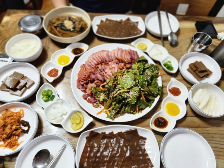  [예산] 신토불이 묵집 / 100%도토리로 만든 훈제오리 묵보쌈 (백종원맛집, 리솜스플라스맛집)
