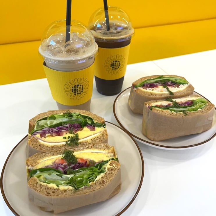  회사 단체 간식으로 좋은 문정동 샌드위치 맛집, 해바라기 (메뉴)