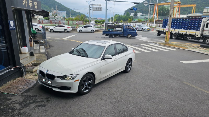 3시리즈 17인치 순정휠 고스트 휠도색 타이어 장착 창원 마산 진해 카두업